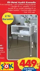 ELİT METAL AYAKLI KOMODİN ELİT METAL AYAKLI KOMODİN